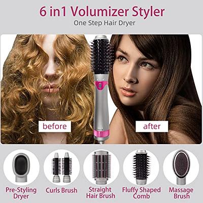 New Airwrap Styler 5 in 1 Electric Hair Dryer Brush Negative Ions Blow  Dryer, Multifunctional Detachable Hair Dryer and Styler Volumizer, One-Step  Hair Dryer Brush, Interchangerable Hot Air Brush : : Beauty