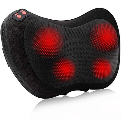 Renpho Shiatsu Neck and Shoulder Back Massager with Heat, Deep Tissue 3D  Kneading Massage Pillow for Pain Relief on Waist, Leg, Calf, Foot, Arm,  Belly, Full Body, Muscles 