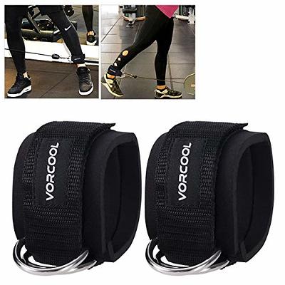 Thigh Straps for working out Padded D-Ring Ankle Strap Leg