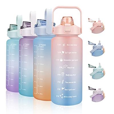 Kids Water Bottle with Times to Drink | 24oz BPA-Free Reusable Water  Bottles with Time Marker | Clea…See more Kids Water Bottle with Times to  Drink 