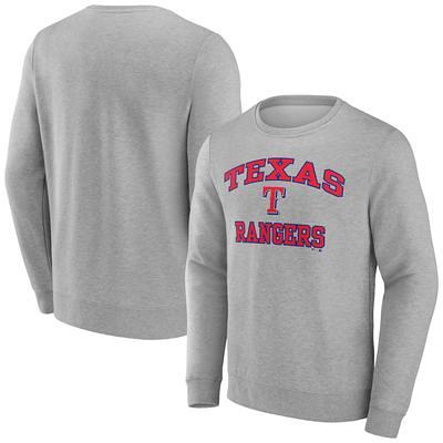 Men's Fanatics Branded Black Texas Rangers Personalized Any Name & Number Midnight Mascot Pullover Hoodie