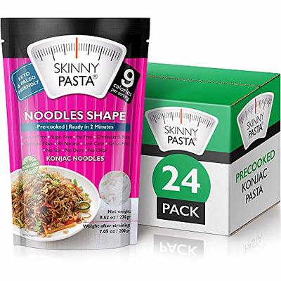  It's Skinny Organic Variety Pack - Low Carb & Keto Pasta  Noodles: Konjac & Shirataki Noodle (Angel Hair, Spaghetti, Fettuccine,  Rice)