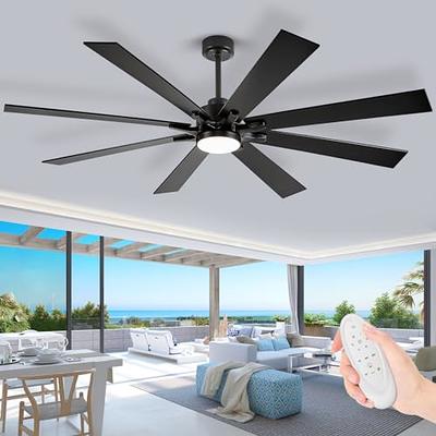 NORFOLK Outdoor Ceiling Fans with Lights for Patios, 19'' Wet Rated Gazebo  Fan and Remote, Plug in Cord for Pergola and Canopy, Hanging with Hook &  Downrod, 3 Color Light - Yahoo Shopping