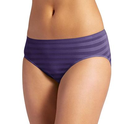 Women's Jockey Comfies Matte & Shine Seamless Hi-Cut Panty 1306