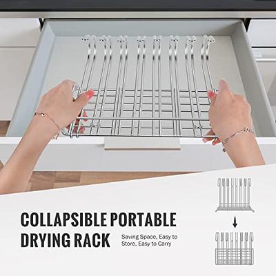 Reusable Bags Drying Rack with Baggy Holder