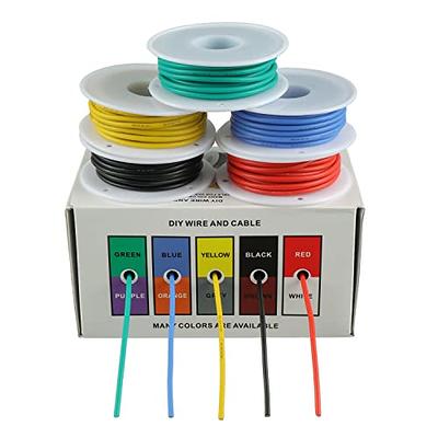 BOJACK 18 AWG Flexible Silicone Wire Electric Wire Hook up Wire