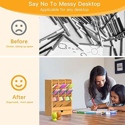 3-Pack Unfinished Wood Pencil Holder Cups for Office Supplies, Wooden Pen  Organizer for Desk Organization, Classroom, Home, Accessories Storage, Arts