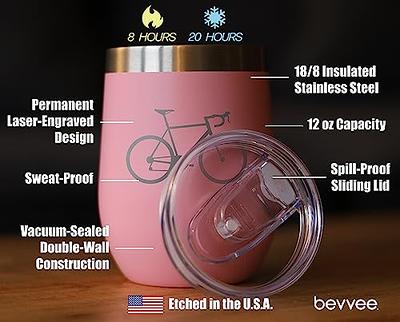 Bicycle - Beer Can Pint Glass - Unique Road Biking Themed Decor and Gi -  bevvee