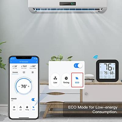 MoesGo WiFi Smart Air Conditioner Controller, LCD Screen Touch