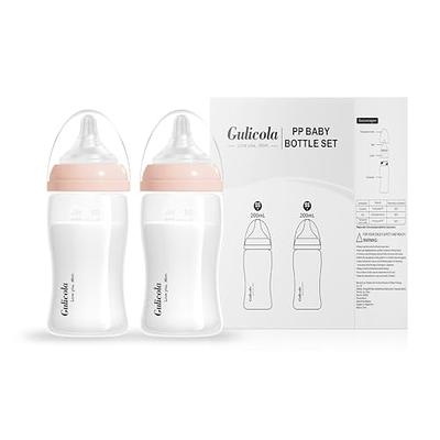 Thyseed Weaning Baby Bottles Wide Neck Straw Breastmilk Storage Bottle for  Breastfeeding Babies Essentials Toddler Gift Set Infant Formula Feeding  Accessories Supplies 10oz/300mL 1 Pack 10+ Months - Yahoo Shopping