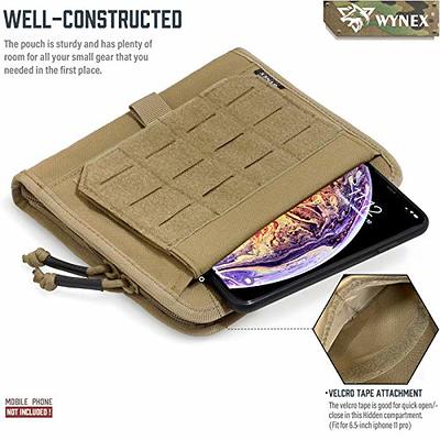 WYNEX Tactical Admin Molle Pouch Medical EDC EMT Utility Bag Shell