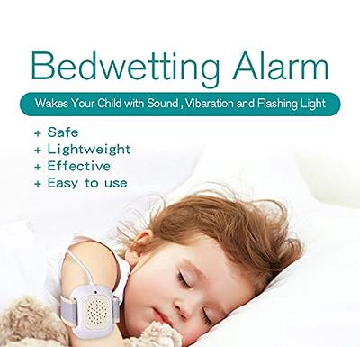 JJ Care Bedwetting Alarms for Kids with Vibration Sensor & Sound