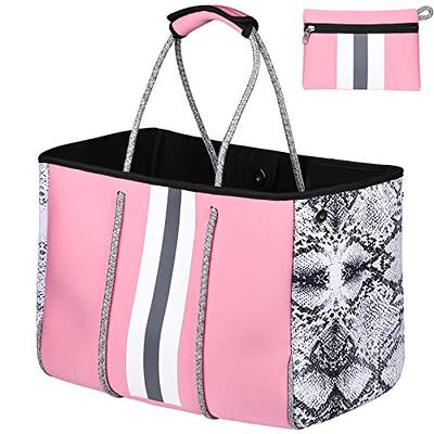 Neoprene Tote Bag, Beach Bag Waterproof Sandproof, Tote Bag for