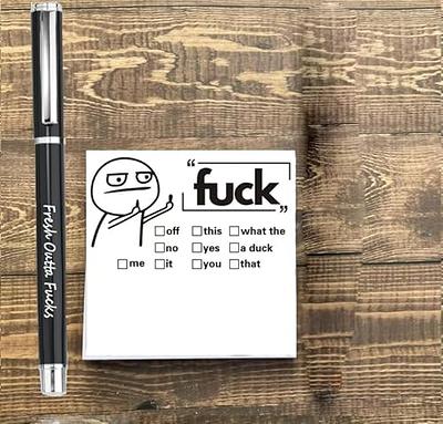 Fuck Work Pen Funny Pens Motivational Writing Tools Office