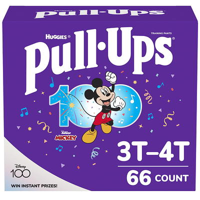 Huggies Pull-Ups Girls' Training Pants, 3T-4T, 66 ct
