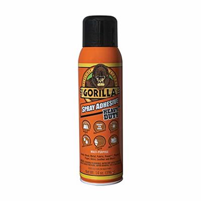 Gorilla Clear Glue, 5.75 Ounce Bottle, Clear & Heavy Duty Spray Adhesive,  Multipurpose and Repositionable, 14 Ounce, Clear, (Pack of 1) - Yahoo  Shopping