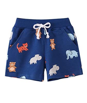 2-pack Boxer Shorts - Dark blue/cars - Kids