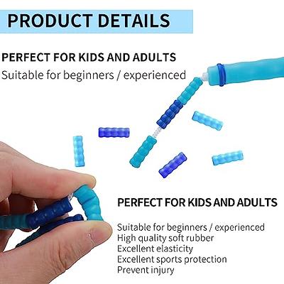 Soft Beaded Jump Rope, Adjustable Tangle - Free Segmented Fitness Skipping  Rope for Men, Women and Kids Keeping Fit, Training, Workout and Weight Loss