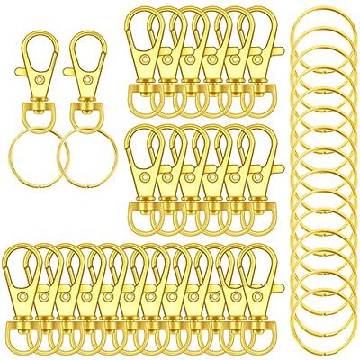 sprookber 100pcs Metal Lobster Claw Clasp with Key Ring for Crafts, Lanyard  Clips snap Hook, Swivel Clasps Clip (Claw Clasp 50pcs+Key Ring 50pcs) -  Yahoo Shopping