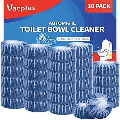 Vacplus Toilet Bowl Cleaners - 30 PACK, Ultra-Clean Toilet