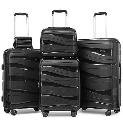 COOLIFE Luggage 3 Piece Set Suitcase Spinner Hardshell Lightweight TSA Lock  4 Piece Set (yellow) - Yahoo Shopping