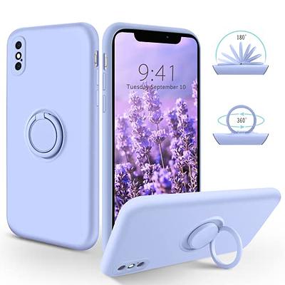 OuXul iPhone Xs Max Case - Liquid Silicone Phone 10 Pro Max Case, Full Body  Slim Soft Microfiber Lining Protective iPhone Xs Max Case for Men/Women