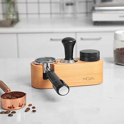 Coffee Espresso Tamper 51mm With Wdt Tool Calibrated Spring Loaded, With  Silicone Mat, For Espresso