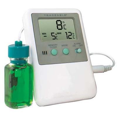 Analog Thermometer, -40 Degrees to 140 Degrees F for Wall or Desk Use