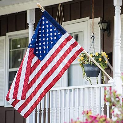 Pole Sleeve American Flag,American Flags 3x5 for Outside,The