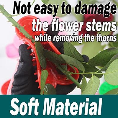 Metal Leaf Thorn Stripper Tool,Rose Stripper Tool, Rose Removing Burrs  Pliers & Garden