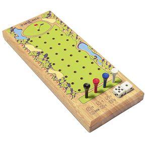 Golf Hitting Net Cornhole Game, Par 1 Set, Fun Golf Game for