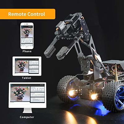 Adeept PiCar-Pro Compatible with Raspberry Pi Robot Kit Programming 2-in-1  Robotic with 4-DOF Robotics Arm, Electronic DIY Smart Car Kit for Teens  Adults for RPi 4B Model 3B 3B+ - Yahoo Shopping