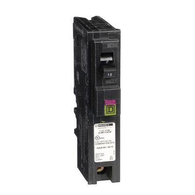 Eaton Type BR 15-Amp 1-Pole Dual Function AFCI/GFCI Plug-On