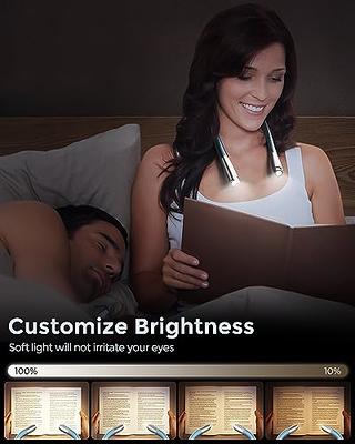  Book Night Light for Reading,Neck Led Lamp