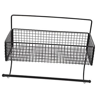 Alipis Under Shelf Storage Basket, Metal Wire Hanging Baskets Under Shelf  Organizer Cabinet Storage Container Holder for Kitchen, Pantry, Bathroom,  Office (Black) - Yahoo Shopping