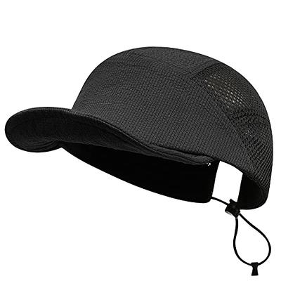 CLAPE 5 Panel Hat Baseball Cap Quick Dry Mesh Back Cooling Sun Hats  Breathable Sports Caps for Golf Cycling Running, Black - Yahoo Shopping