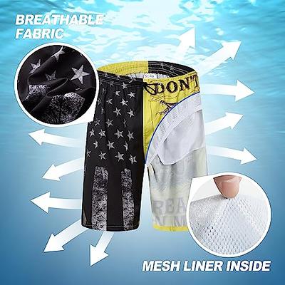 Mens Swim Trunks Quick Dry Bathing Suits for Men Funny Printed