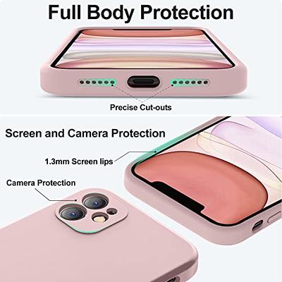 Compatible with iPhone XR Case, Upgraded Liquid Silicone with [Square  Edges] [Camera Protection] [Soft Anti-Scratch Microfiber Lining] Phone Case  for