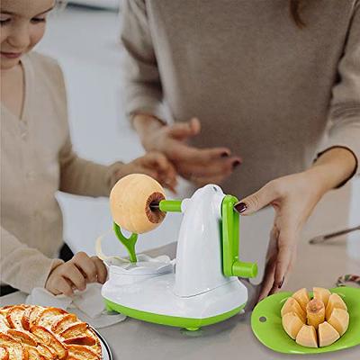 Apple Peeler - Potato And Vegetable Peelers For Kitchen, Fruit Peeling  Machine, Stainless Steel Corer Cutter Slicer Spiral Peel Tool - Easy To Use  (re