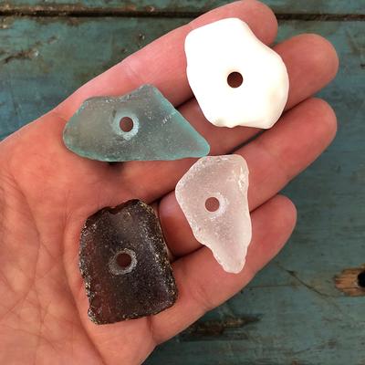 Lake Superior Sea Glass Drilled For Crafts Jewelry Making Inspirational Kit  - Yahoo Shopping