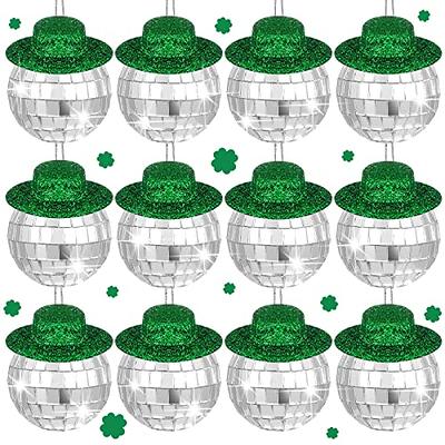 50 Pcs Disco Balls Ornaments Mini Disco Balls Silver Hanging