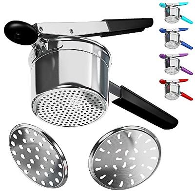 Potato Ricer Masher Heavy Duty Stainless Steel Press Mashed Potatoes Kitchen