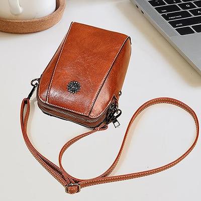 All-match Vertical Cellphone Bag, Mini Shoulder waterproof Crossbody Phone  Bag