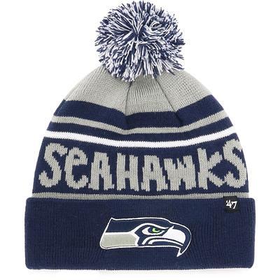 Men's Seattle Seahawks Fanatics Branded Heathered Gray/College Navy  Two-Tone Snapback Hat