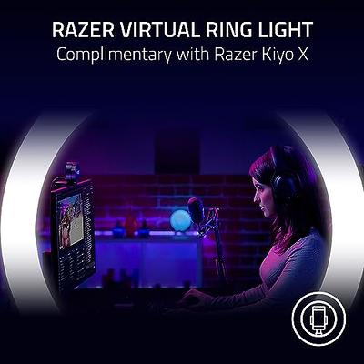 Razer Kiyo Streaming Webcam, Full HD, Auto Focus, Ring Light with