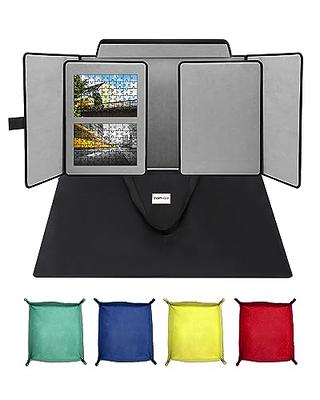 Portable Felt Puzzle Storage with 6 Sorting Trays for Up to 1000