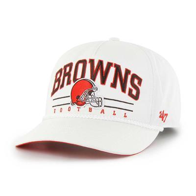 Men's New Era White Cleveland Browns Botanical 9FIFTY Snapback Hat