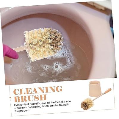 TIDTALEO Toilet Cleaning Brush Bathroom Brush Toilet Bowl Brushes Bathroom  Bowl Cleaner Bathroom Toilet Brush Bathroom Scrubber Toilet Brush with  Holder Clean Brushes Plunger Wooden Plastic - Yahoo Shopping