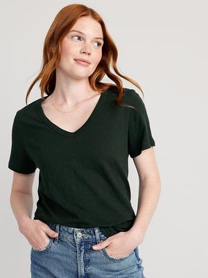 EveryWear Printed V-Neck T-Shirt for Women