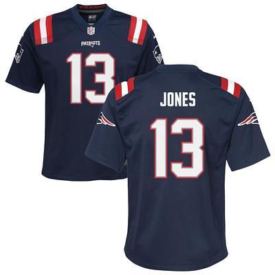 Youth Nike Navy New England Patriots Custom Game Jersey